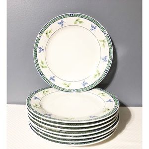 Set of 8 CountryGate by Enesco Plates